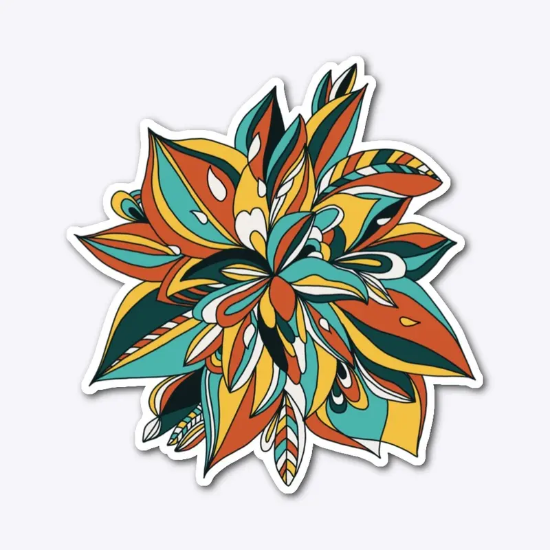 Multicolor Flower